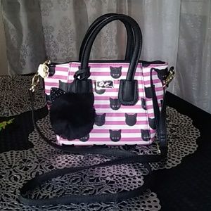 Betsey Johnson cat purse
